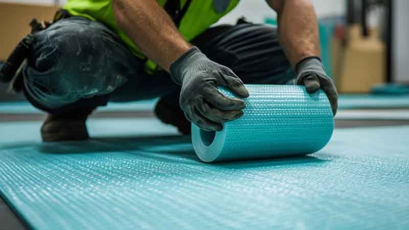 IXPE Foam Underlayment for SPC and WPC Flooring