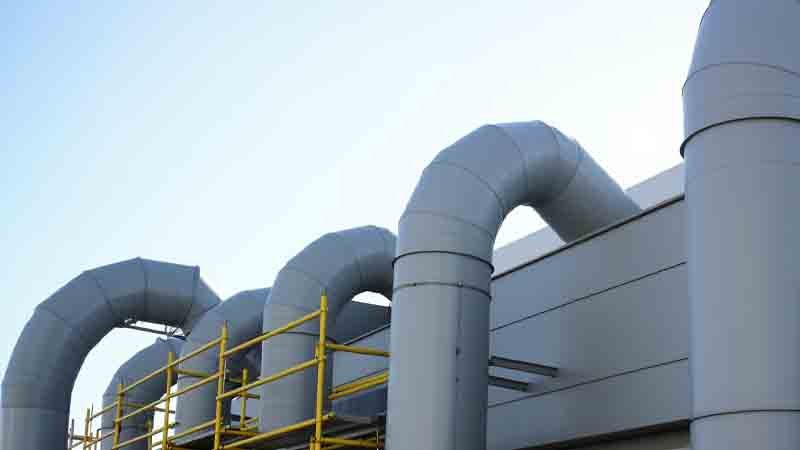 Industrial pipe insulation