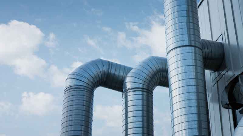 HVAC pipe insulation