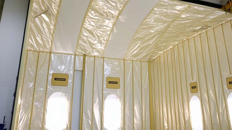 Aerospace insulation foam