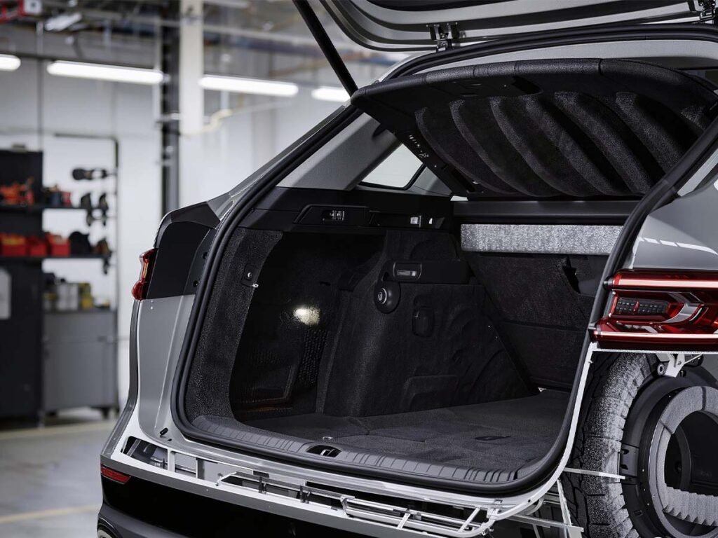 XPE and IXPE foam used for automotive NVH insulation in trunk and wheel arch areas