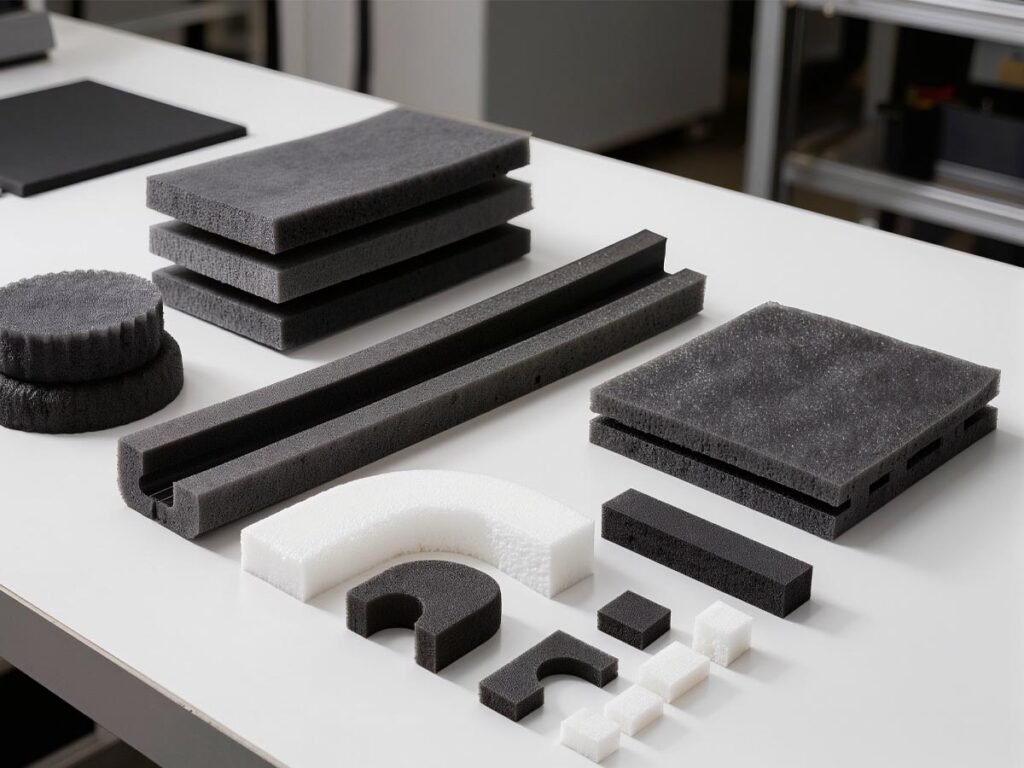 XPE and IXPE foam gasket and sealing parts for industrial applications