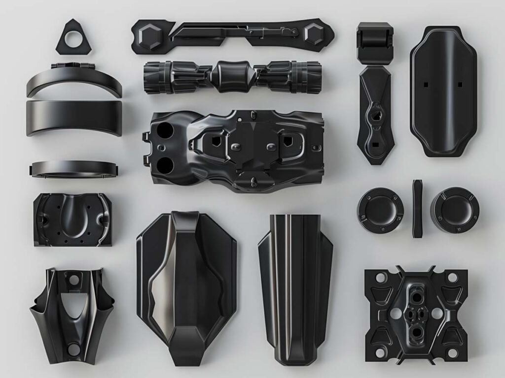 Thermoformed IXPP foam parts for industrial applications